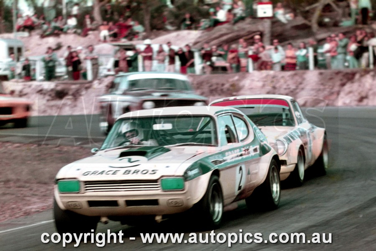 72136 - Bruce Cary, Amaroo Park Raceway, New South Wales, 1972, Capri V8