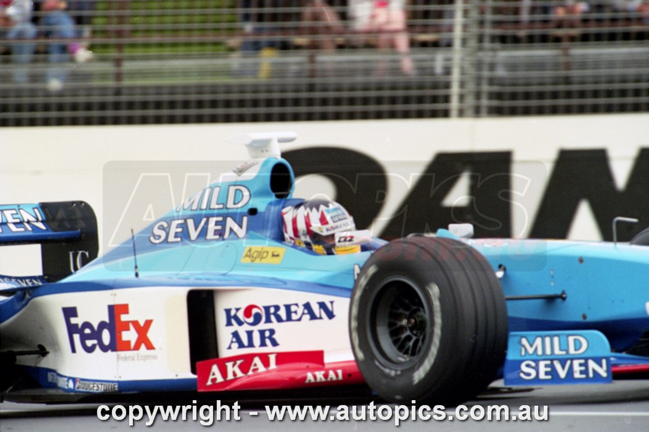 98AP03MC3018 - Alexander Wurz, Qantas Australian Grand Prix, Albert Park Circuit, 1998, Formula 1, Benetton - Photographer - Marshall Cass  98AP03MC3018 - Alexander Wurz, Qantas Australian Grand Prix, Albert Park Circuit, 1998, Formula 1, Benetton - Photographer - Marshall Cass
