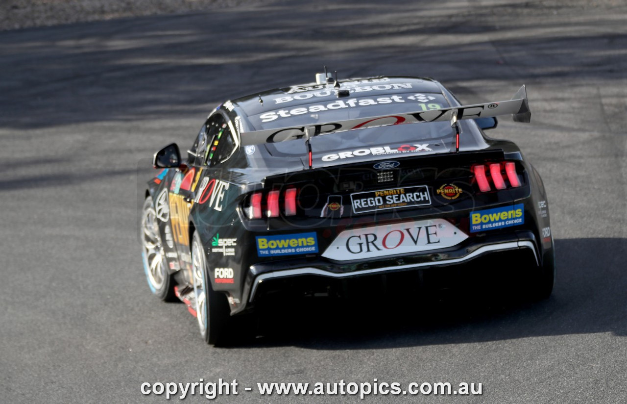 25SP05JS7003 - Matthew Payne, Snowy River Caravans, Tasmania Super 440, Symmons Plains International Raceway, 2025, Winner,  Ford Mustang GT - Photographer - James Smith