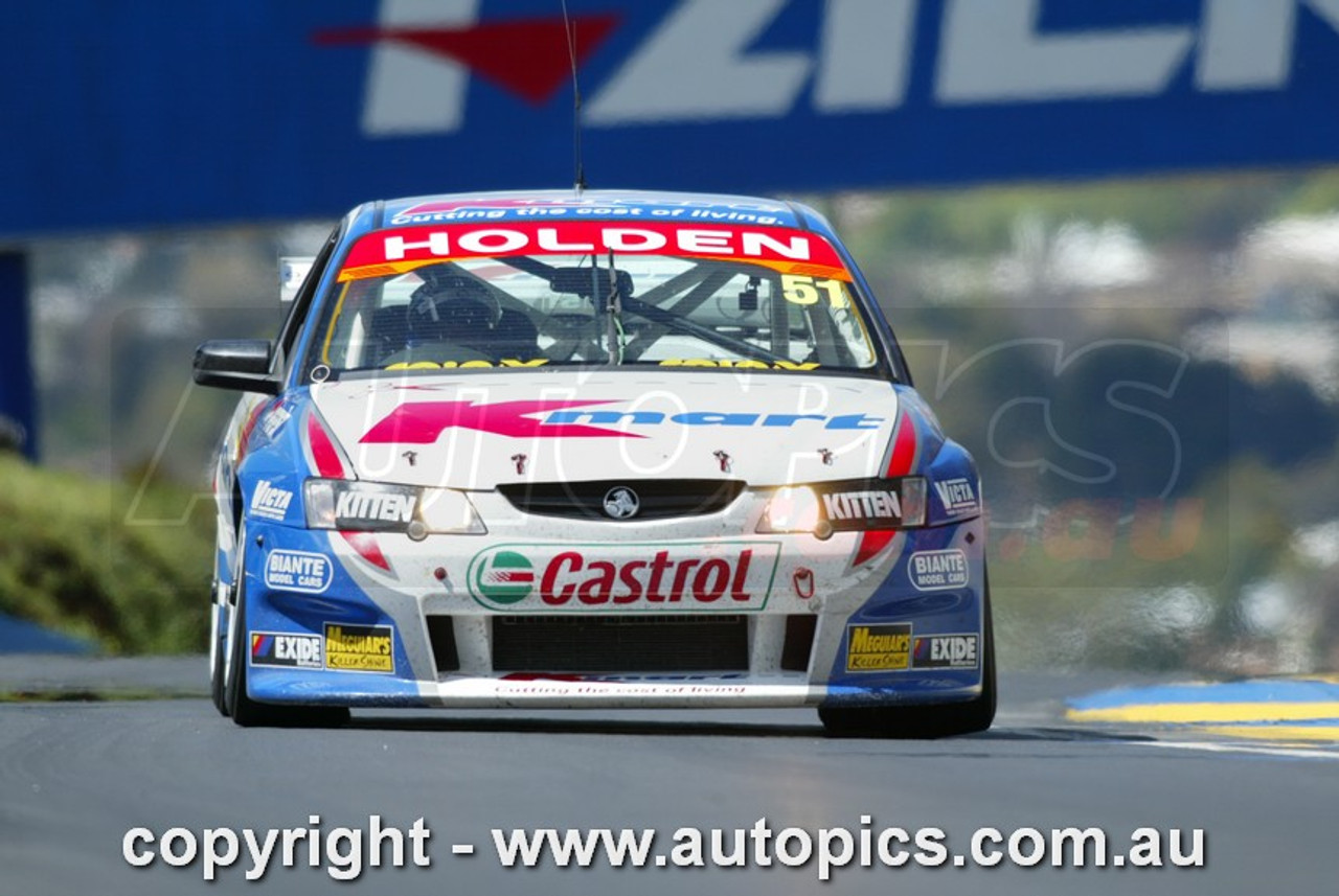 03BA10MC7019 - Greg Murphy & Rick Kelly, Bob Jane T-Marts 1000, Bathurst, 2003, Winner! Holden Commodore VY - Photographer Marshall Cass