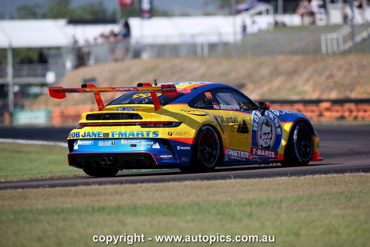 25HV06JS2030 - Angelo Mouzouris, betr Darwin Triple Crown, Porsche Paynter Dixon Carrera Cup Australia, Hidden Valley Raceway, 2025,  Porsche 991 GT3 - Photographer James Smith