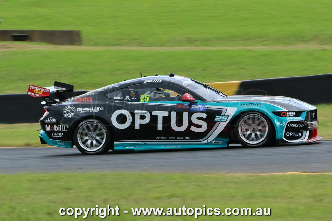 25SM02GG7013 - Chaz Mostert, 2025 Thrifty Sydney 500, SYDNEY MOTORSPORT PARK GARDNER, 2025,  Ford Mustang GT