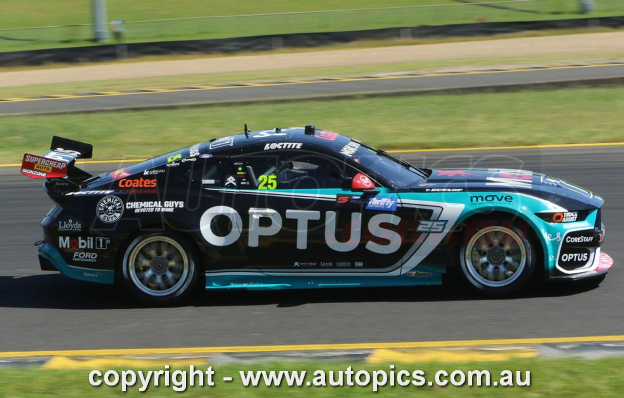 25SM02GG7018 - Chaz Mostert, 2025 Thrifty Sydney 500, SYDNEY MOTORSPORT PARK GARDNER, 2025,  Ford Mustang GT