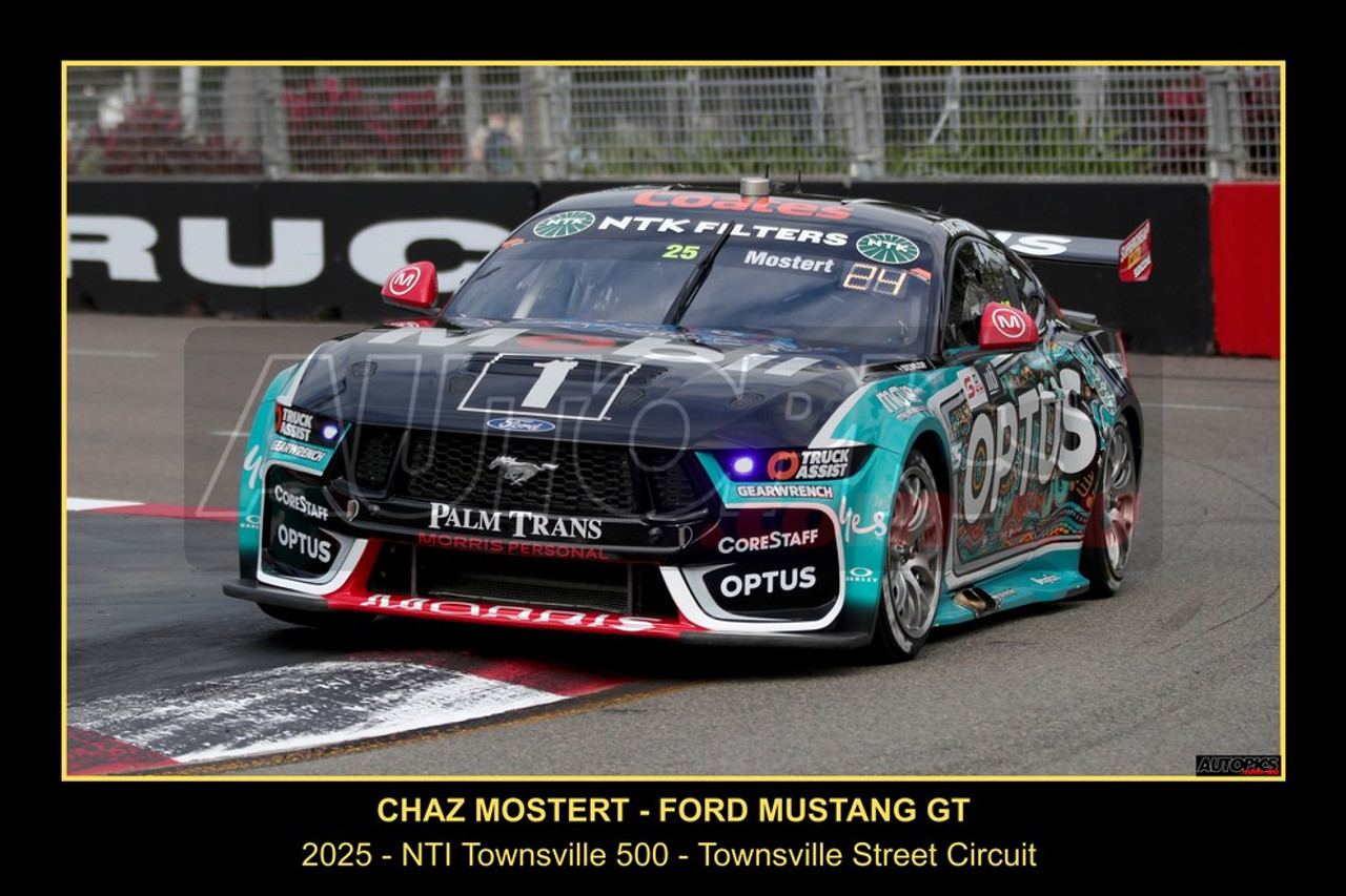 25TV07JS7007F - Chaz Mostert, NTI Townsville 500, TOWNSVILLE STREET CIRCUIT, 2025,  Ford Mustang GT - Photographer James Smith