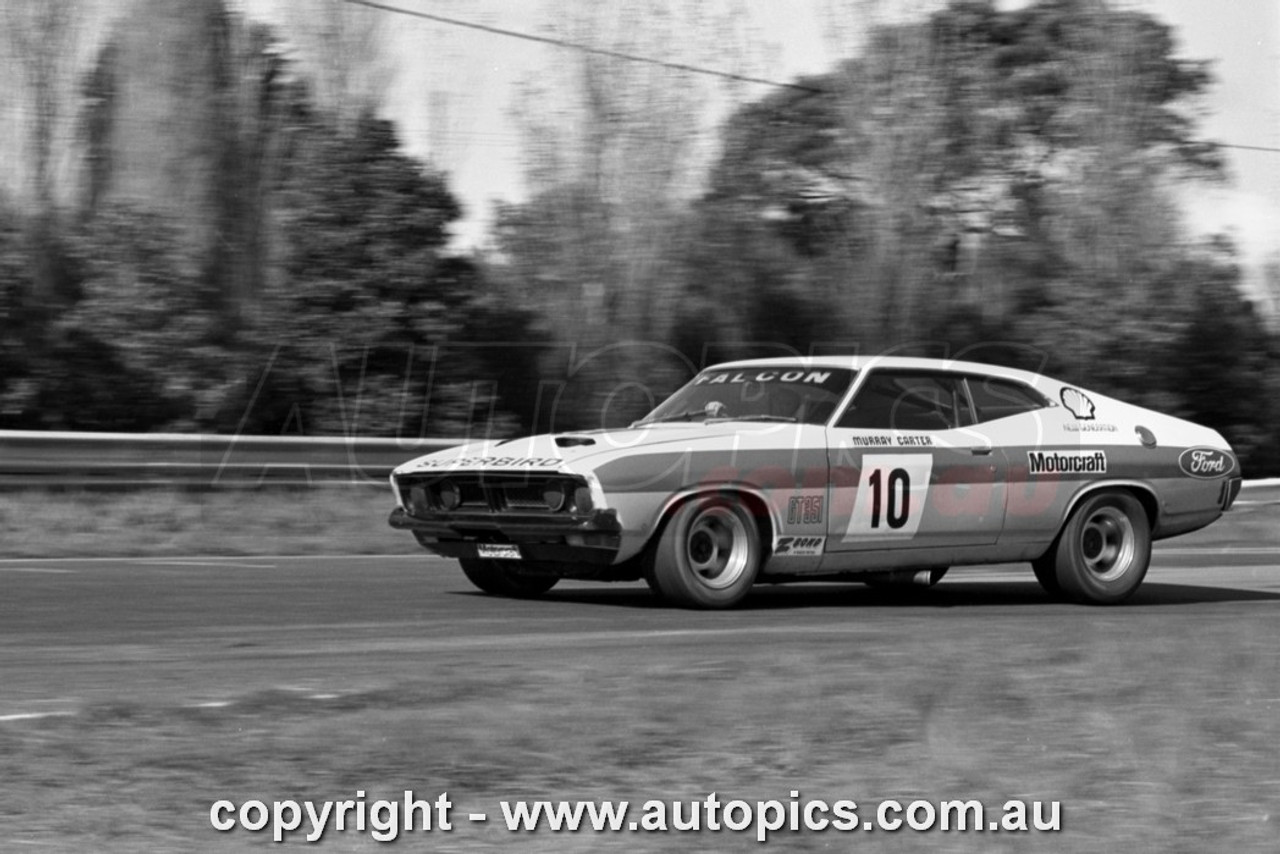 74SA09PD7027 - Murray Carter, Sandown Three Hour 250, Sandown, 8th September, 1974, Ford Falcon XB GT Hardtop - Photographer Peter D'Abbs