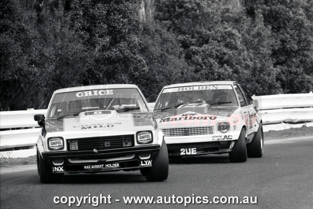 77SA09PD7015 - Allan Grice, Hang Ten 400, Sandown, 11th September, 1977, Holden LX Torana SS A9X Hatchback - Photographer Peter D'Abbs