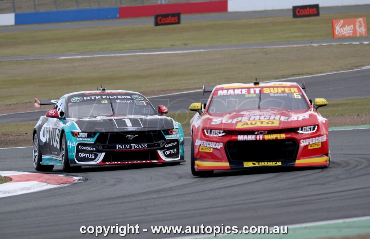 25QR08JS7051 - Chaz Mostert, CENTURY BATTERIES IPSWICH SUPER 440, QUEENSLAND RACEWAY IPSWICH, 2025,  Ford Mustang GT - Photographer James Smith