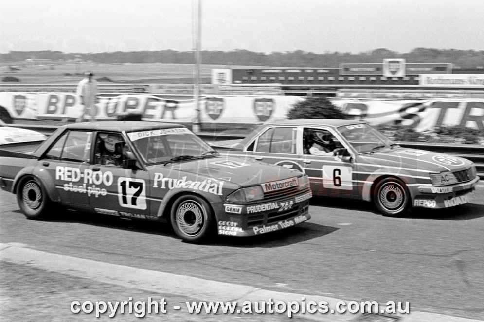 82SA09DH7013 - Dick Johnson, Castrol 400, Sandown International Motor Raceway, 12th September, 1982, Ford Falcon XE - Photographer Darren House