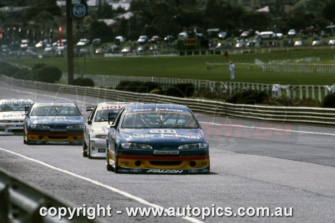 95SA09RS7011 - Glenn Seton & Allan Grice, Sandown 500, Sandown International Motor Raceway, 3rd of September, 1995, Ford EF Falcon - Photographer Ray Simpson