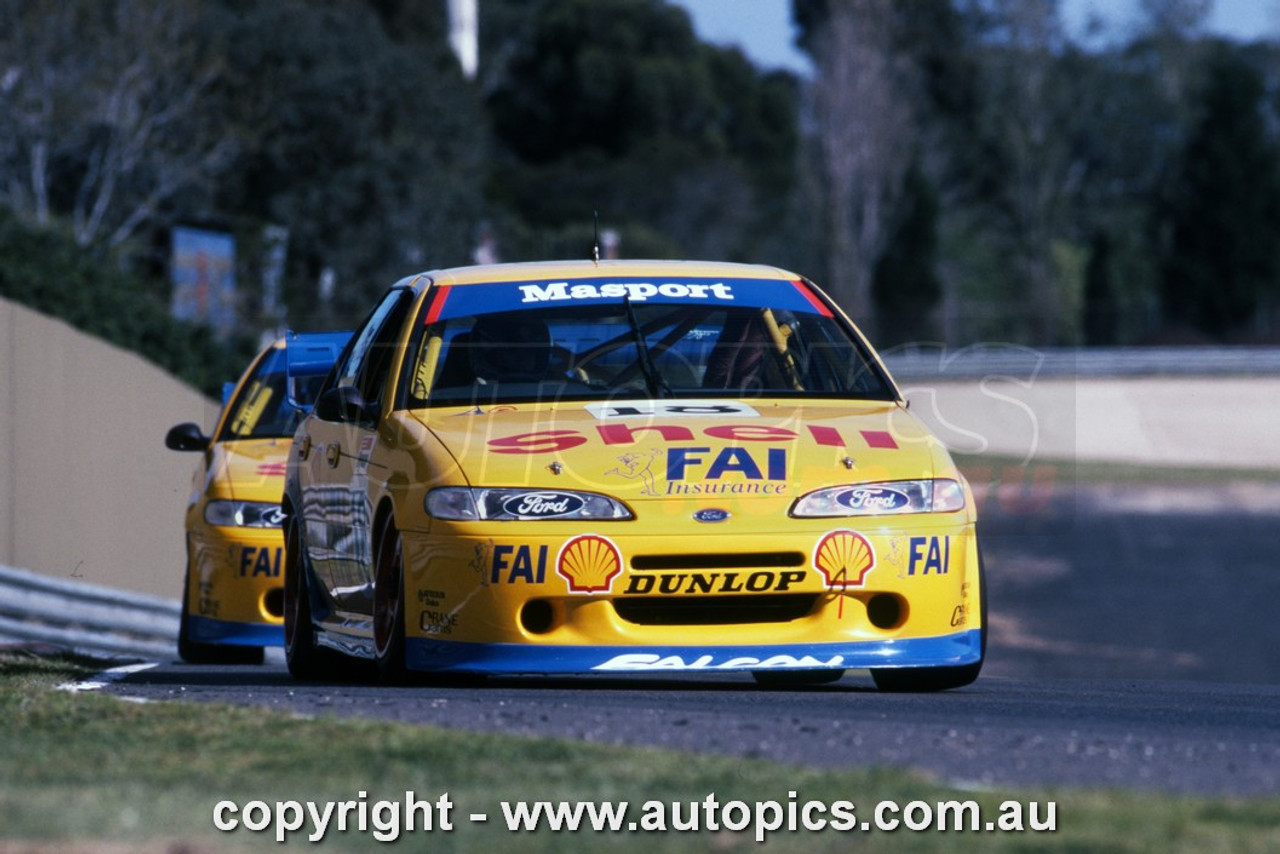 95SA09RS7021 - Charlie O'Brien & Steve Johnson, Sandown 500, Sandown International Motor Raceway, 3rd of September, 1995, Ford EF Falcon - Photographer Ray Simpson