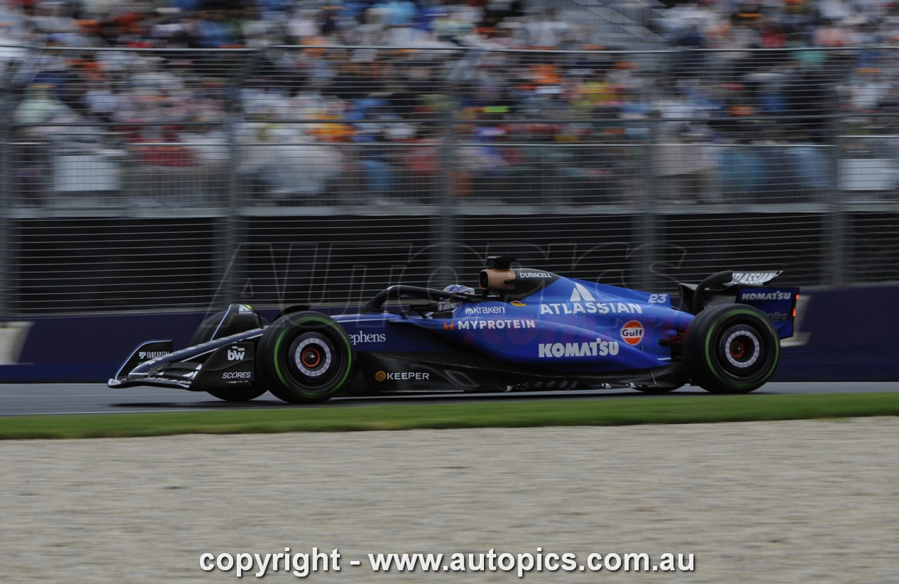 25AGP03RB3008 - Alexander Albon, Formula 1 Louis Vuitton Australian Grand Prix, Melbourne Grand Prix Circuit, 14–16th of March, 2025, Williams-Mercedes