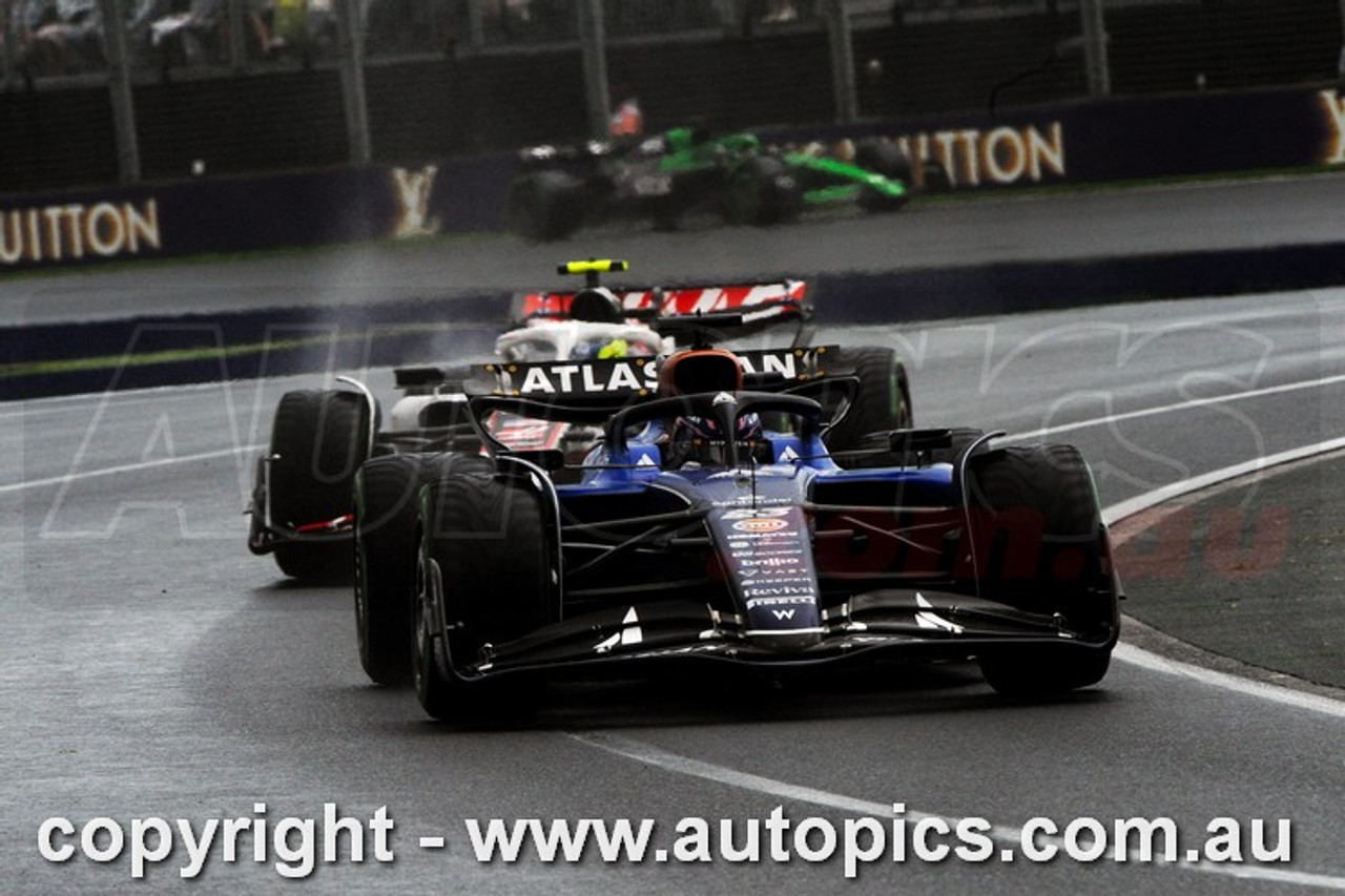 25AGP03RB3009 - Alexander Albon, Formula 1 Louis Vuitton Australian Grand Prix, Melbourne Grand Prix Circuit, 14–16th of March, 2025, Williams-Mercedes