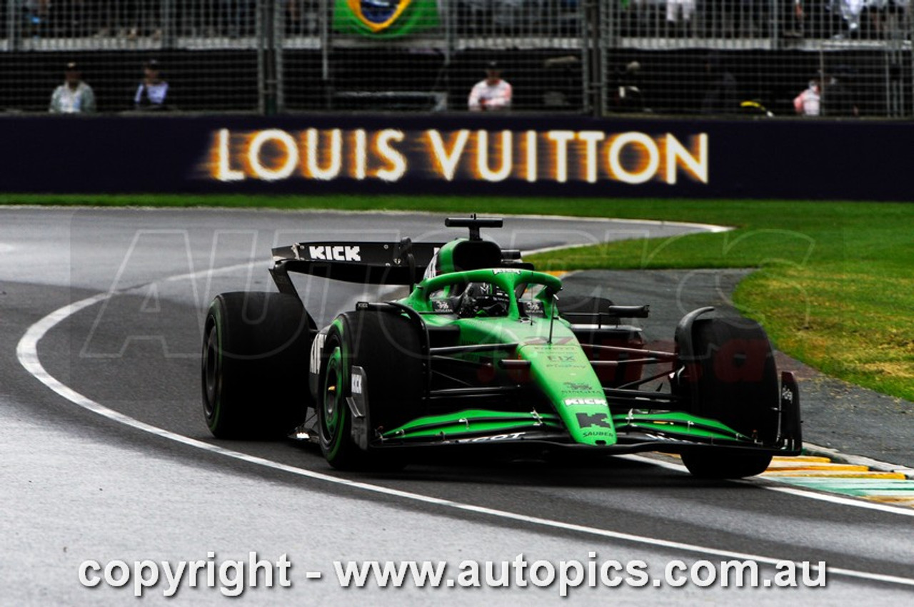 25AGP03RB3011 - Nico Hülkenberg, Formula 1 Louis Vuitton Australian Grand Prix, Melbourne Grand Prix Circuit, 14–16th of March, 2025, Kick Sauber-Ferrari