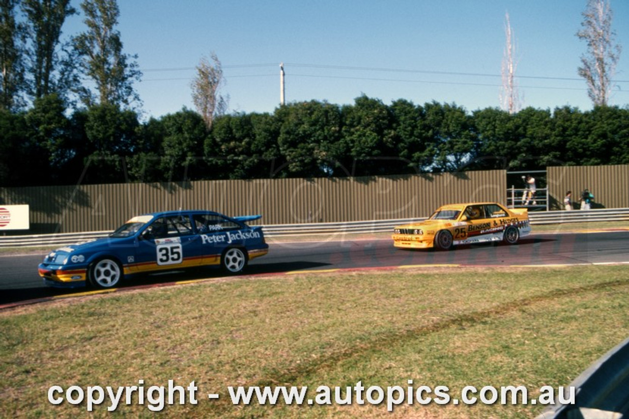 92SA09PD7006 - Tony Longhurst & Paul Morris, Sandown 500, Sandown International Motor Raceway, 13th of September, 1992, BMW M3 Evolution - Photographer Peter D'Abbs