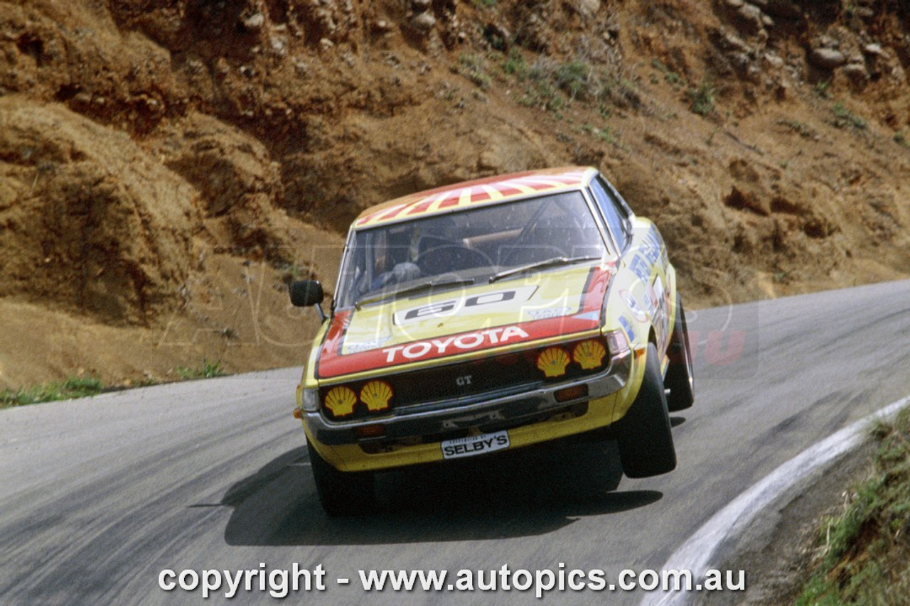 77BA10LR7026 - Peter Williamson & Gary Scott,  Hardie Ferodo 1000, Bathurst, 1977, Toyota Celica,  43 laps completed -  Photographer  Lance J Ruting 77BA10LR7026 - Peter Williamson & Gary Scott,  Hardie Ferodo 1000, Bathurst, 1977, Toyota Celica,  43 laps completed -  Photographer  Lance J Ruting