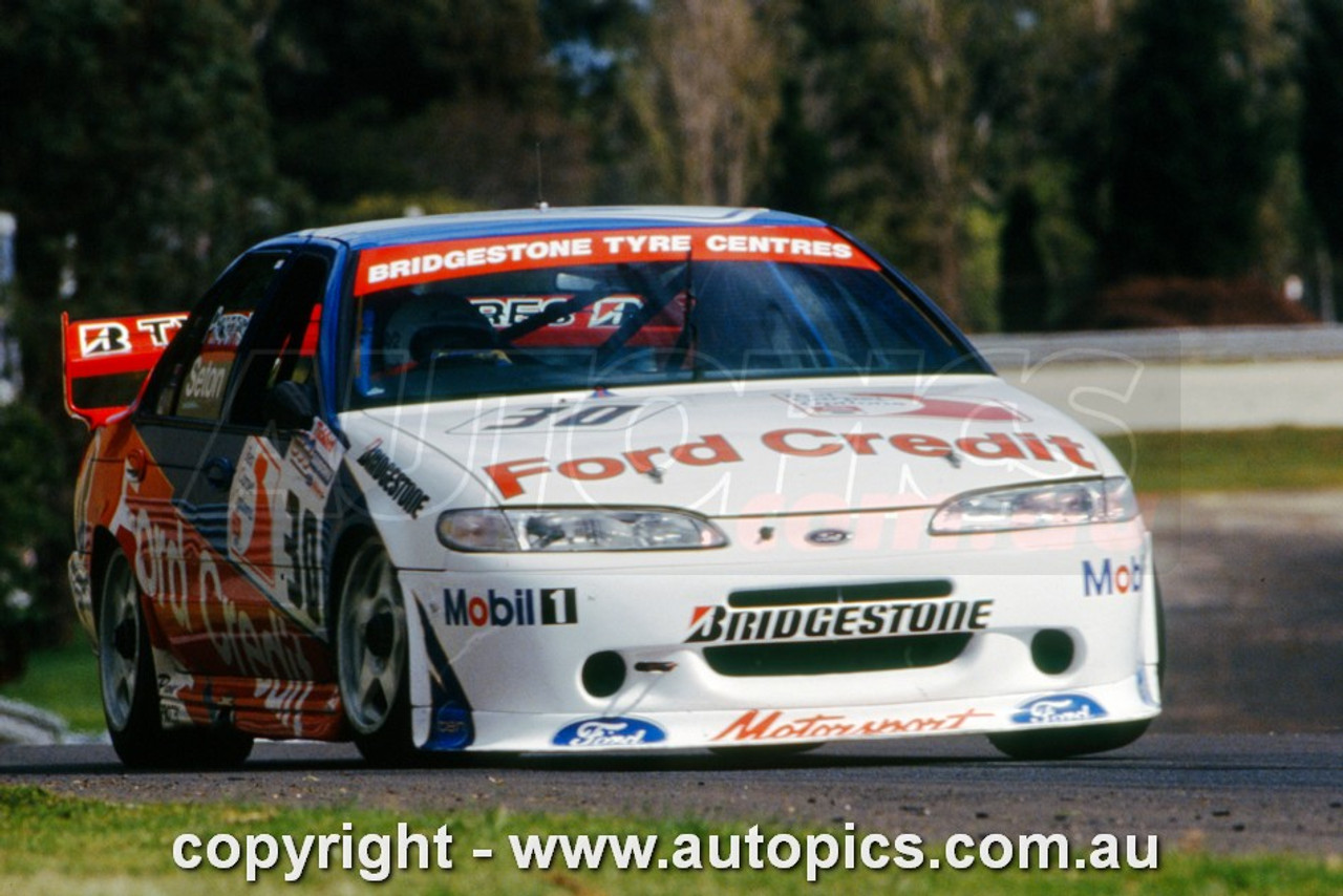 96SA09RS7018 - Glenn Seton & David Parsons, Sandown Tickford 500, Sandown International Motor Raceway, 8th of September, 1996, Ford EF Falcon - Photographer Ray Simpson