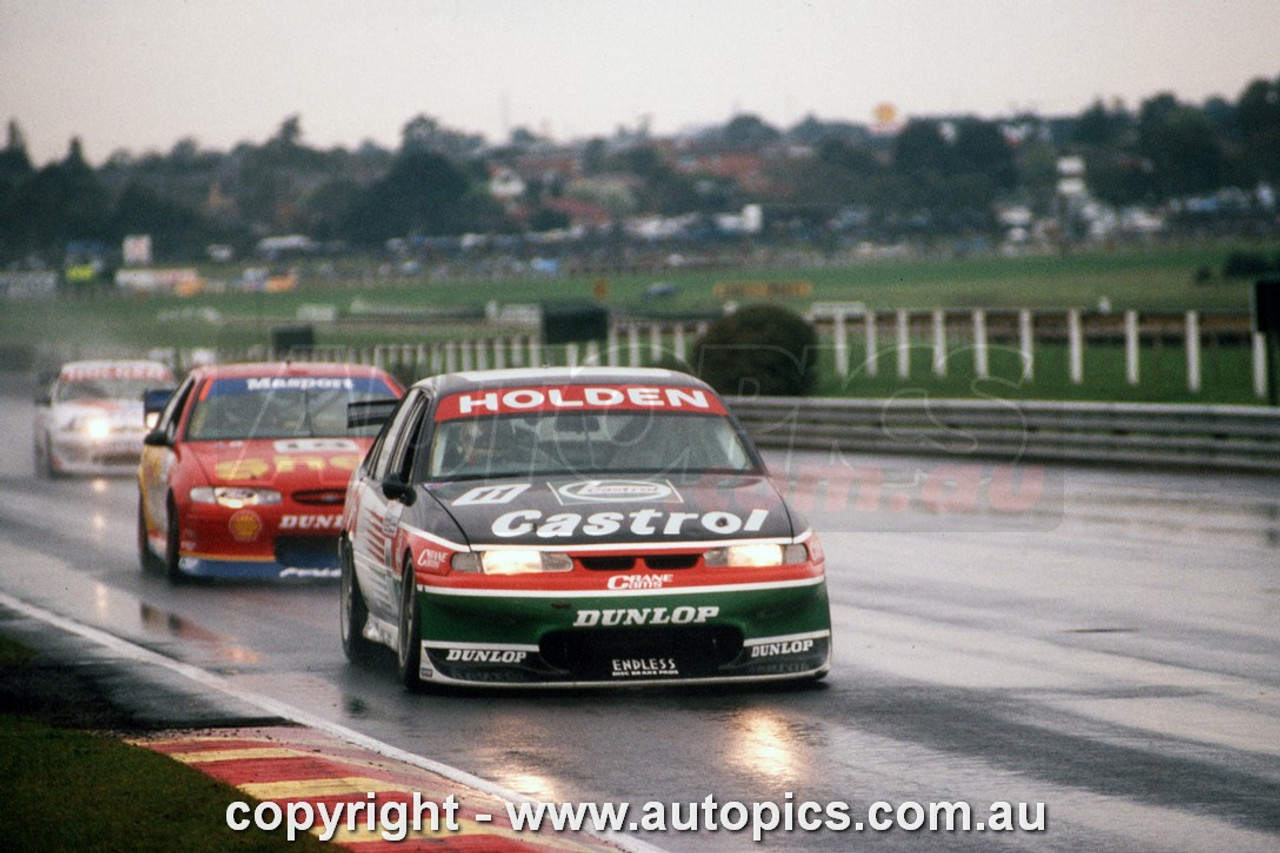 97SA09RS7006 - Larry Perkins & Russell Ingall, Sandown Tickford 500, Sandown International Motor Raceway, 14th of September, 1997, Holden VS Commodore - Photographer Ray Simpson 97SA09RS7006 - Larry Perkins & Russell Ingall, Sandown Tickford 500, Sandown International Motor Raceway, 14th of September, 1997, Holden VS Commodore - Photographer Ray Simpson