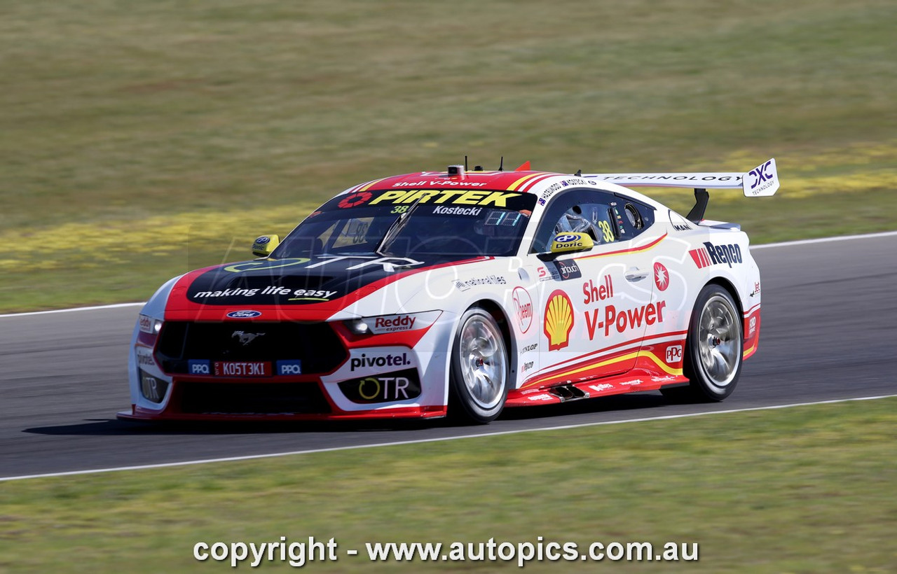 25TB09JS7000 - Brodie Kostecki & Todd Hazelwood, Airtouch 500 At The Bend, The Bend Motorsport Park - International, 14th of September, 2025, Ford Mustang GT - WINNERS - Photographer James Smith