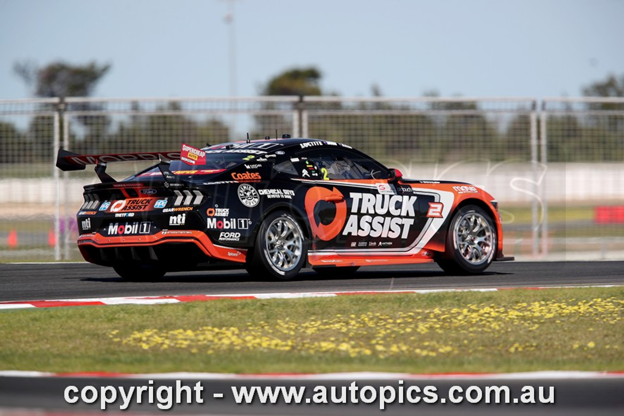 25TB09JS7036 - Ryan Wood & Jayden Ojeda, Airtouch 500 At The Bend, The Bend Motorsport Park - International, 14th of September, 2025, Ford Mustang GT - Photographer James Smith
