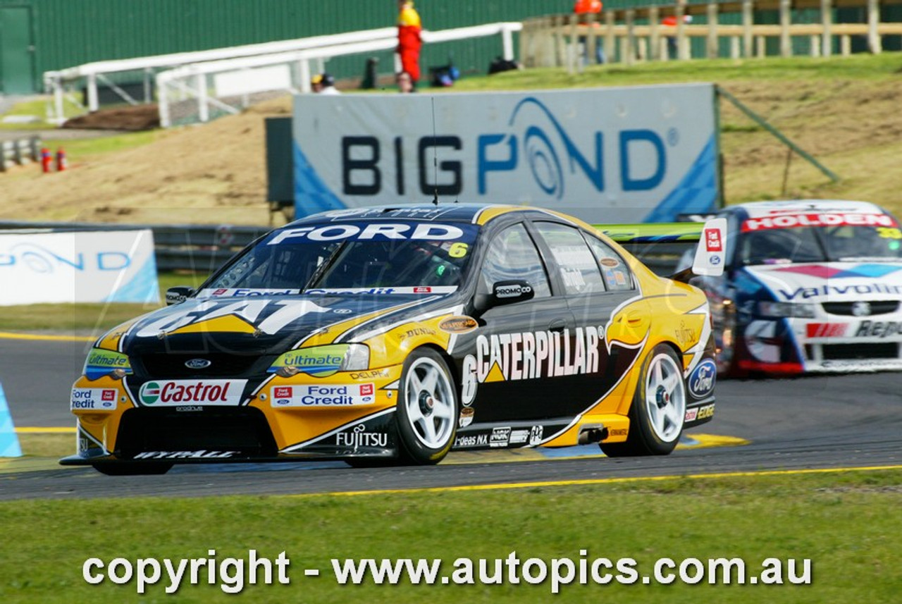 06SA09MC7000 - Jason Bright & Mark Winterbottom, Sandown Betta Electrical 500, Sandown International Motor Raceway, 3rd of September, 2006, Ford BA Falcon - Photographer Marshall Cass