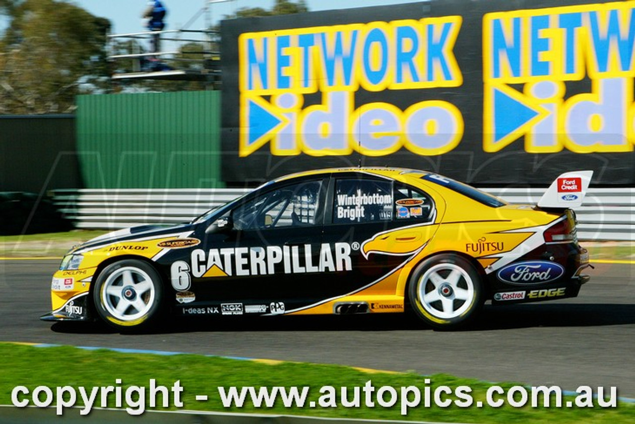 06SA09MC7002 - Jason Bright & Mark Winterbottom, Sandown Betta Electrical 500, Sandown International Motor Raceway, 3rd of September, 2006, Ford BA Falcon - Photographer Marshall Cass