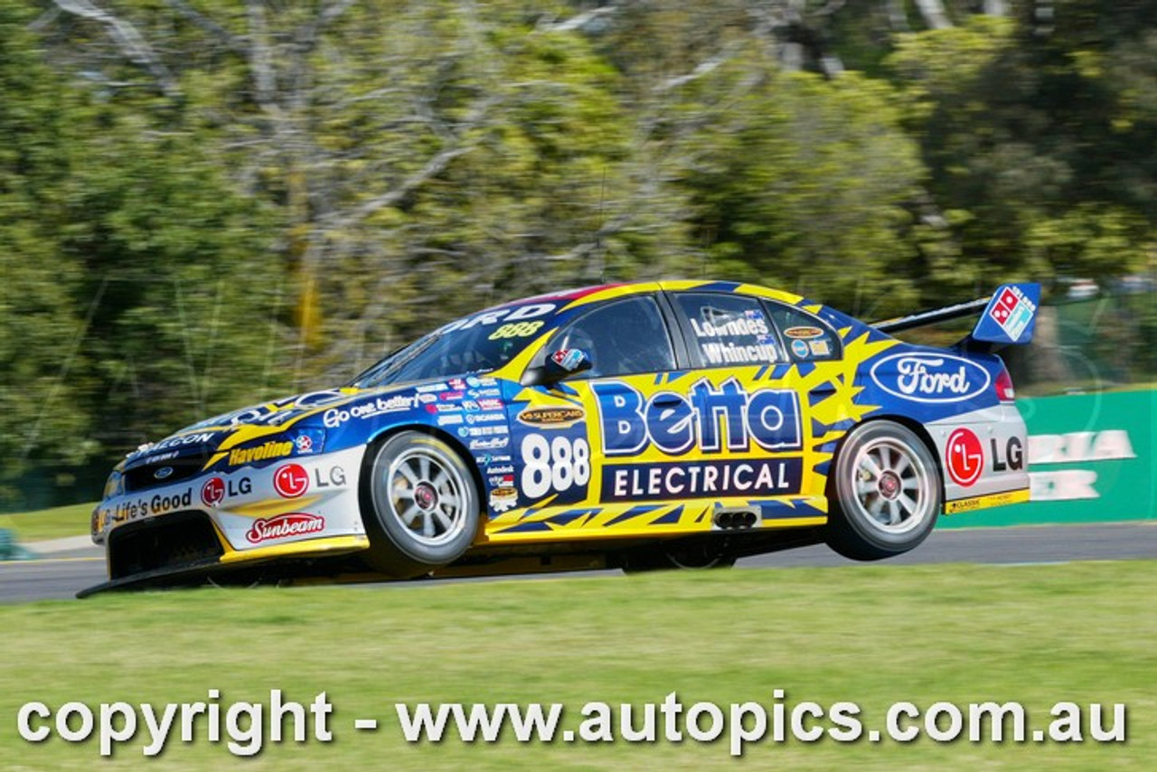 06SA09MC7012 - Craig Lowndes & Jamie Whincup, Sandown Betta Electrical 500, Sandown International Motor Raceway, 3rd of September, 2006, Ford BA Falcon - Photographer Marshall Cass