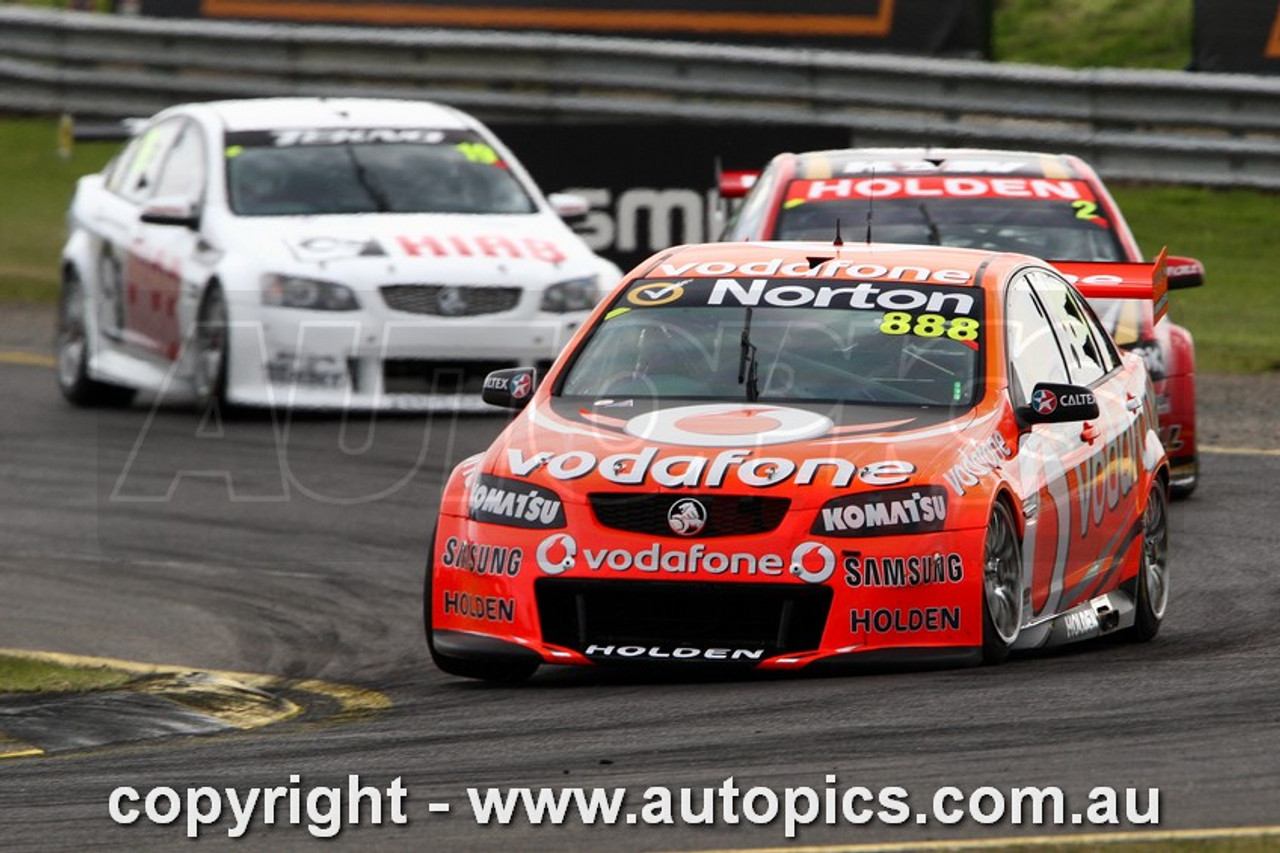 12SA09JS7001 - Craig Lowndes & Warren Luff,  Dick Smith Sandown 500, Sandown International Motor Raceway, 16th of September, 2012, Holden VE Commodore - Photographer James Smith