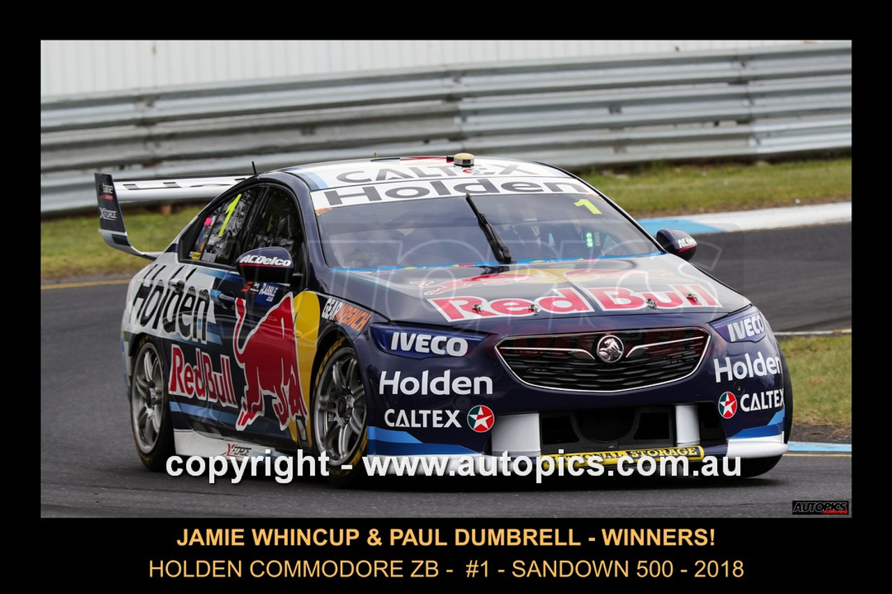 18SA09JS7000-1 - Jamie Whincup & Paul Dumbrell,  Rabble.club Sandown 500, Sandown International Motor Raceway, 14th - 16th of September, 2018, Holden Commodore ZB - Photographer James Smith 18SA09JS7000-1 - Jamie Whincup & Paul Dumbrell,  Rabble.club Sandown 500, Sandown International Motor Raceway, 14th - 16th of September, 2018, Holden Commodore ZB - Photographer James Smith