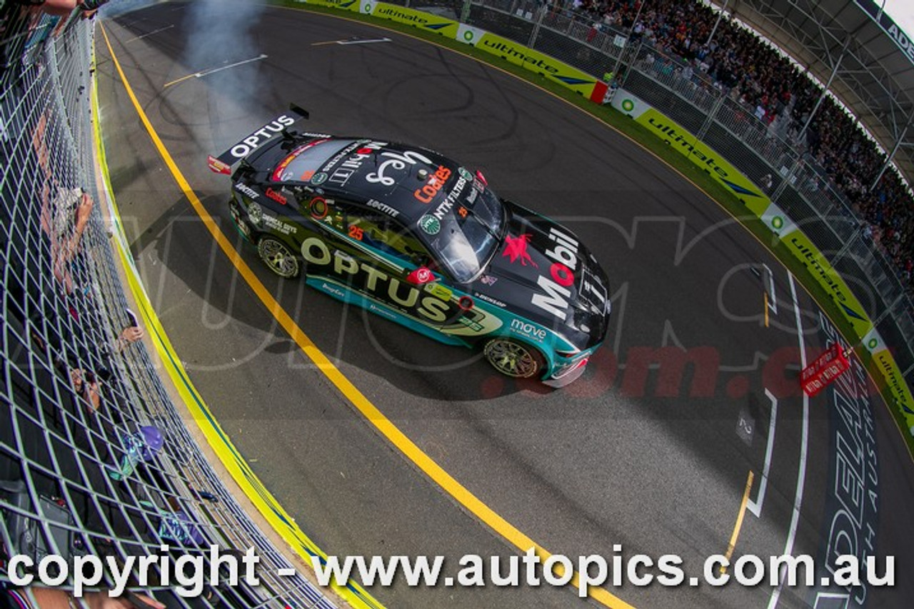 25AD11PB7021 - Chaz Mostert - 2025 BP Adelaide 500,  Adelaide Parklands Circuit, 2025 - Ford Mustang GT - Runner Up! 