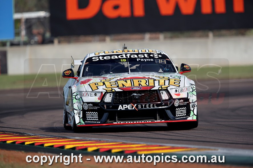 25HV06JS7034 - Matthew Payne -  betr Darwin Triple Crown, Hidden Valley Raceway, 2025,  Ford Mustang GT, SECOND PLACE - Photographer James Smith