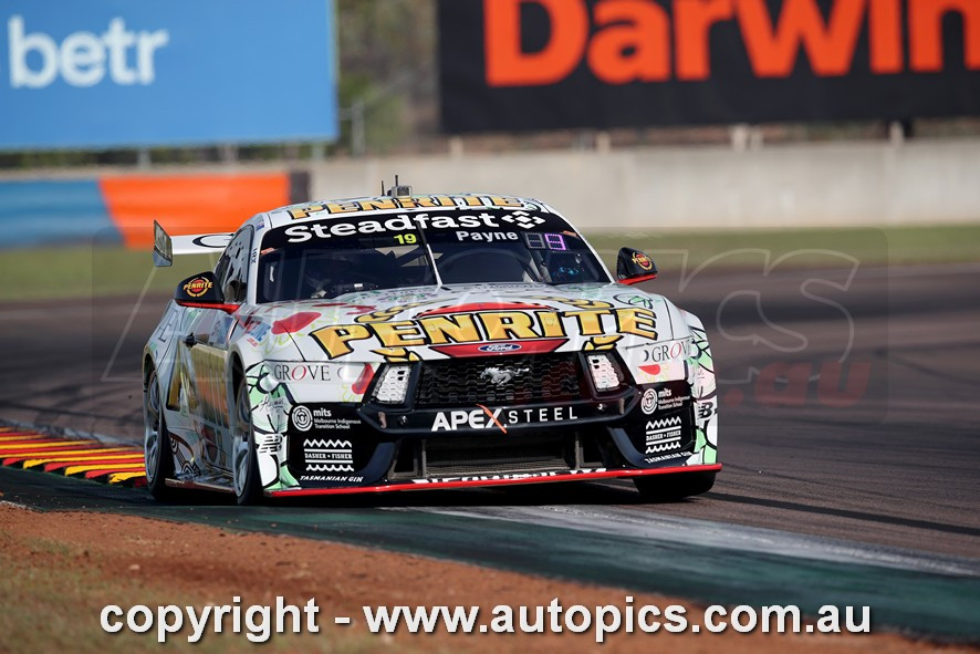 25HV06JS7035 - Matthew Payne -  betr Darwin Triple Crown, Hidden Valley Raceway, 2025,  Ford Mustang GT, SECOND PLACE - Photographer James Smith