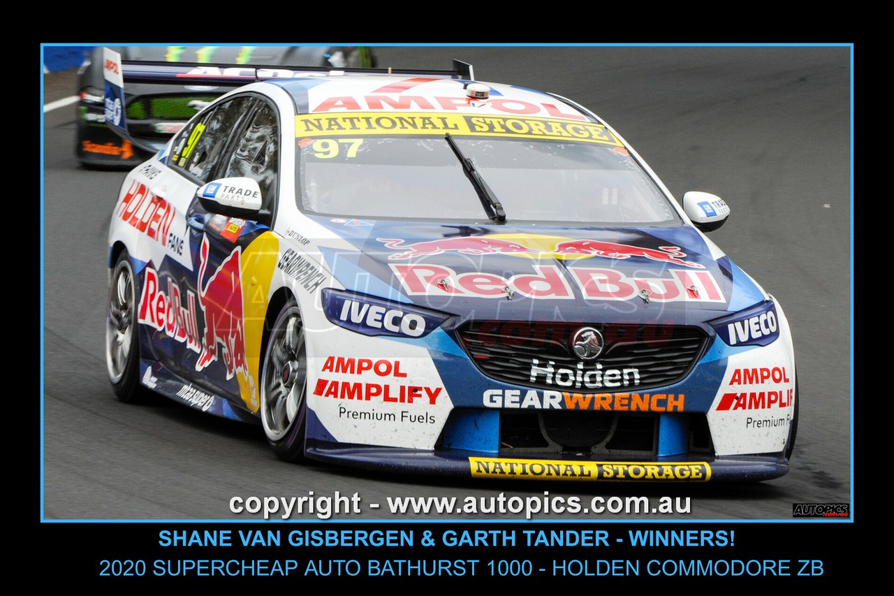 2020200-F - Shane Van Gisbergen & Garth Tander, Supercheap Auto Bathurst 1000, Winner, 2020 - Holden Commodore ZB