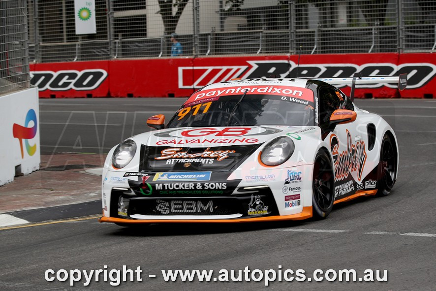 25AD11JS2020 - Porsche Paynter Dixon Carrera Cup Australia, 2025 BP Adelaide 500,  Adelaide Parklands Circuit, 2025 - Porsche 911 GT3 - Photographer James Smith