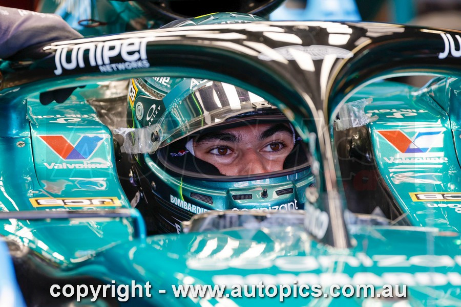 24AGP03JS3118 -  Lance Strulovitch (Stroll), Formula 1 -  Rolex Australian Grand Prix,  Albert Park Grand Prix Circuit,  2024, Aston Martin Aramco- Mercedes Car #18