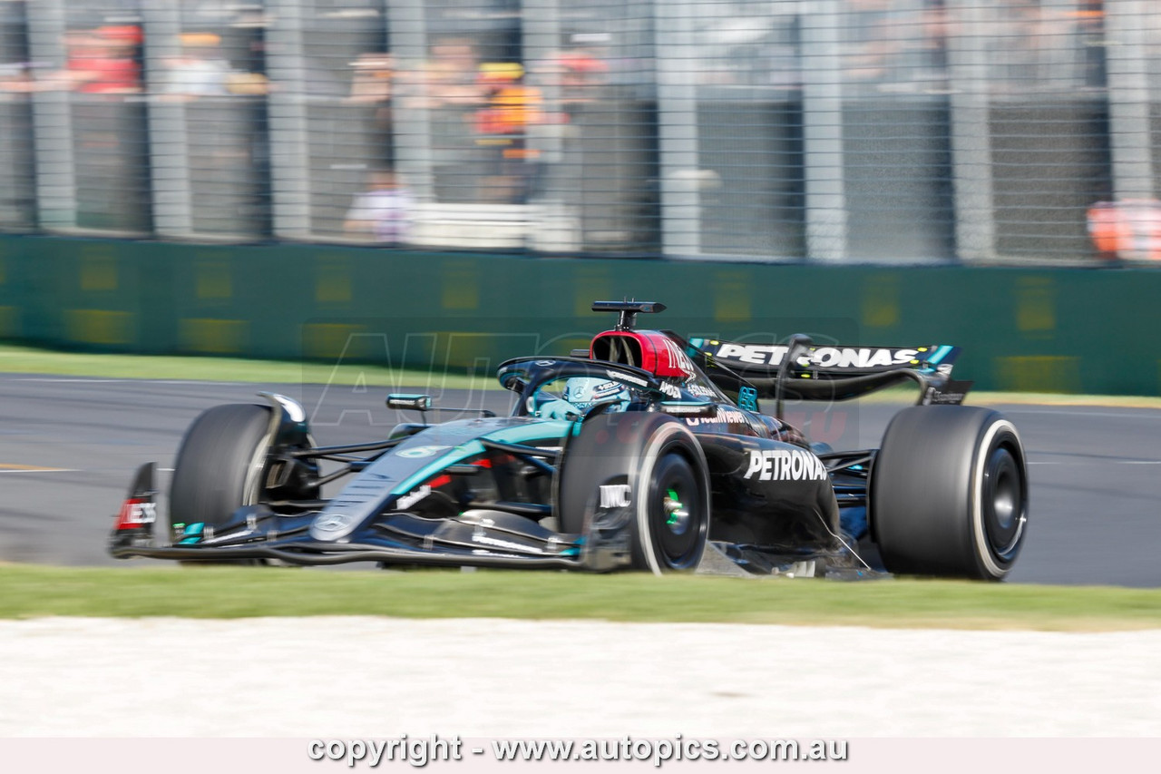 24AGP03PB3147 - George Russell, Formula One - Rolex Australian Grand Prix,  Albert Park Grand Prix Circuit,  2024, Mercedes, Car #63