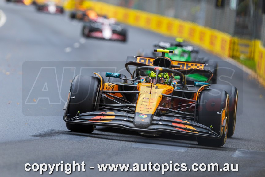 25AGP03PB3050 - Lando Norris, Formula 1 Louis Vuitton Australian Grand Prix, Melbourne Grand Prix Circuit, 14–16th of March, 2025, McLaren-Mercedes 