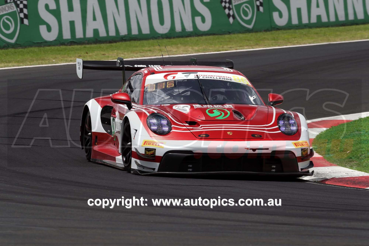 26BA02JS5017 - Meguiar's Bathurst 12 Hour, Mount Panorama, 2026, Dorian Boccolacci, Anders Fjordbach & Kerong Li - Porsche 911 GT3 R (992) - RUNNERS - UP! - Photographer James Smith