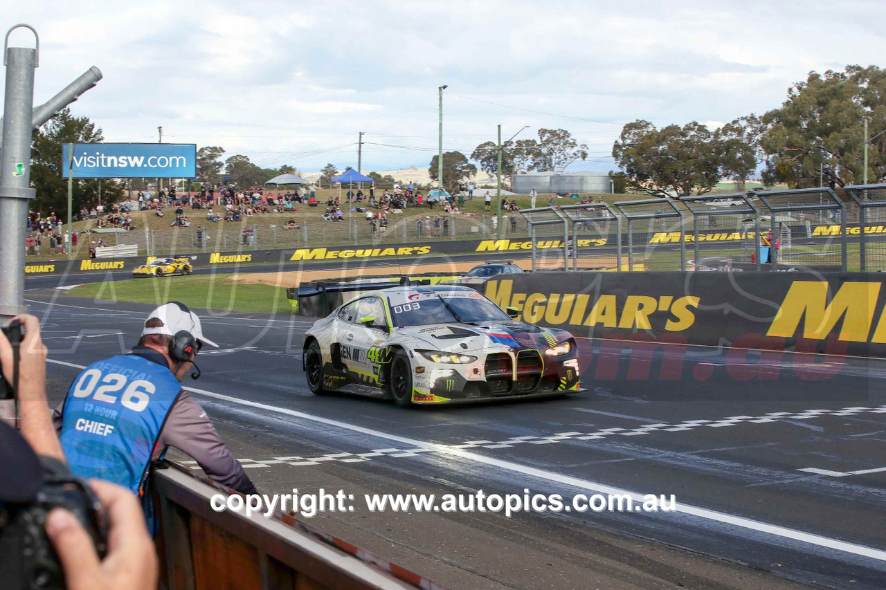 26BA02JS5027 - Meguiar's Bathurst 12 Hour, Mount Panorama, 2026, Augusto Farfus, Raffaele Marciello & Valentino Rossi - BMW M4 GT3 Evo - THIRD PLACE! - Photographer James Smith