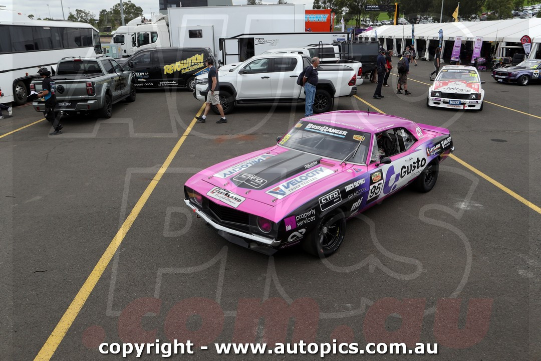 26SMP02JS7503 - BushRanger Touring Car Masters, Sydney Motorsport Park, 2026, Scott Cameron  -Chevrolet Camaro SS, WINNER! - Photographer James Smith