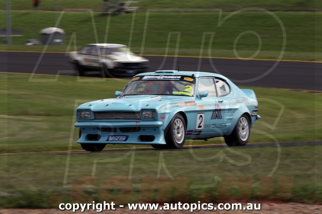 26SMP02JS7525 - BushRanger Touring Car Masters, Sydney Motorsport Park, 2026, Adam Garwood - Ford Capri Perana - Photographer James Smith