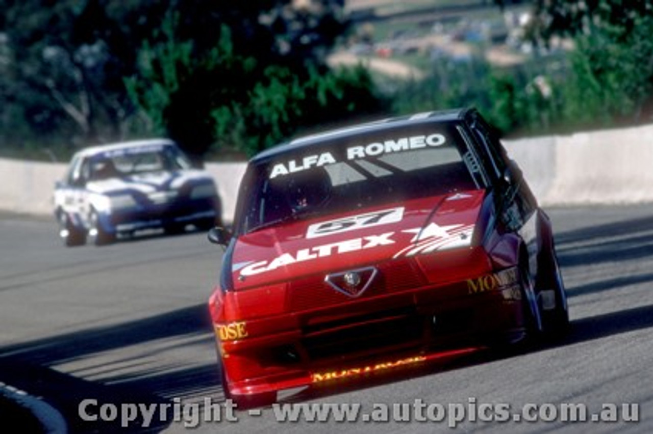 87763  -  C. Bond / L. Cesario  -  Bathurst 1987 - Alfa Romeo 75