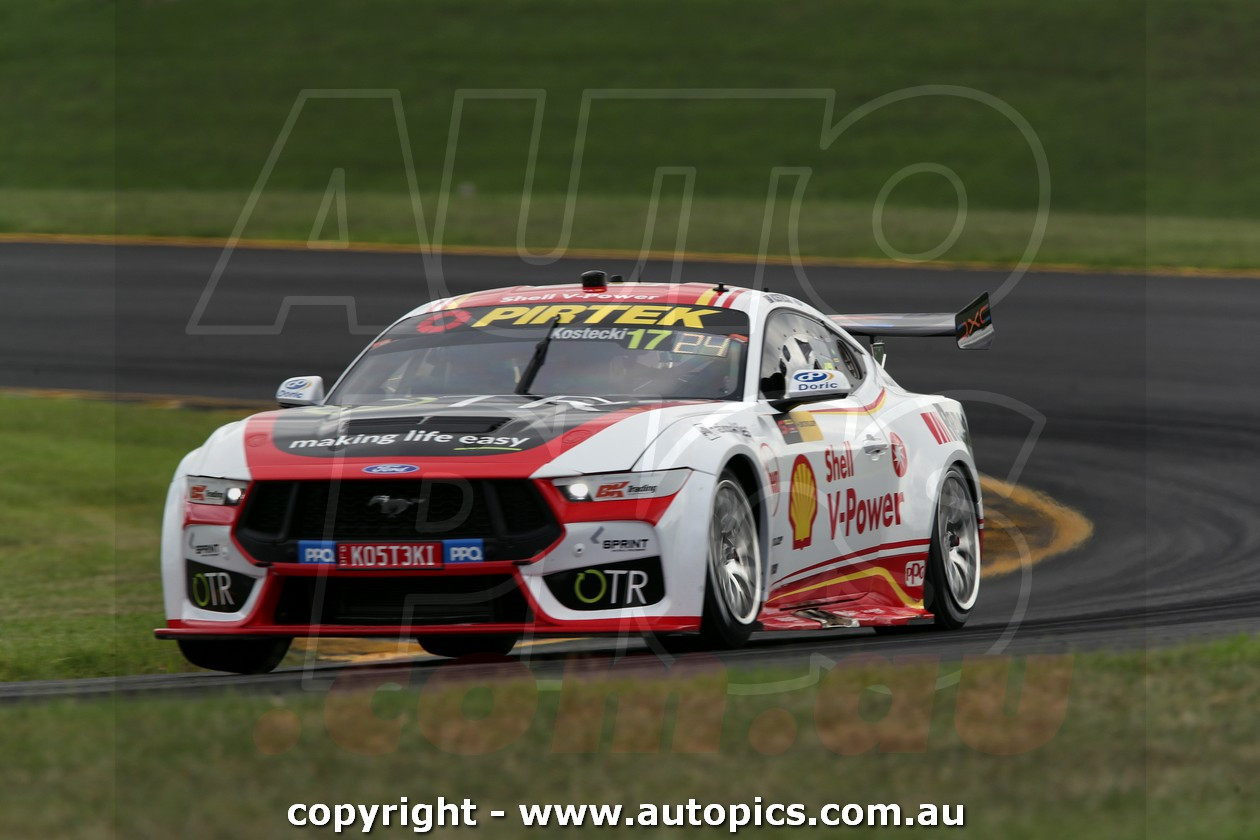 26SMP02JS7046 - Dunlop Sydney 500, Sydney Motorsport Park, 2026, Brodie Kostecki - Ford Mustang GT - Photographer James Smith