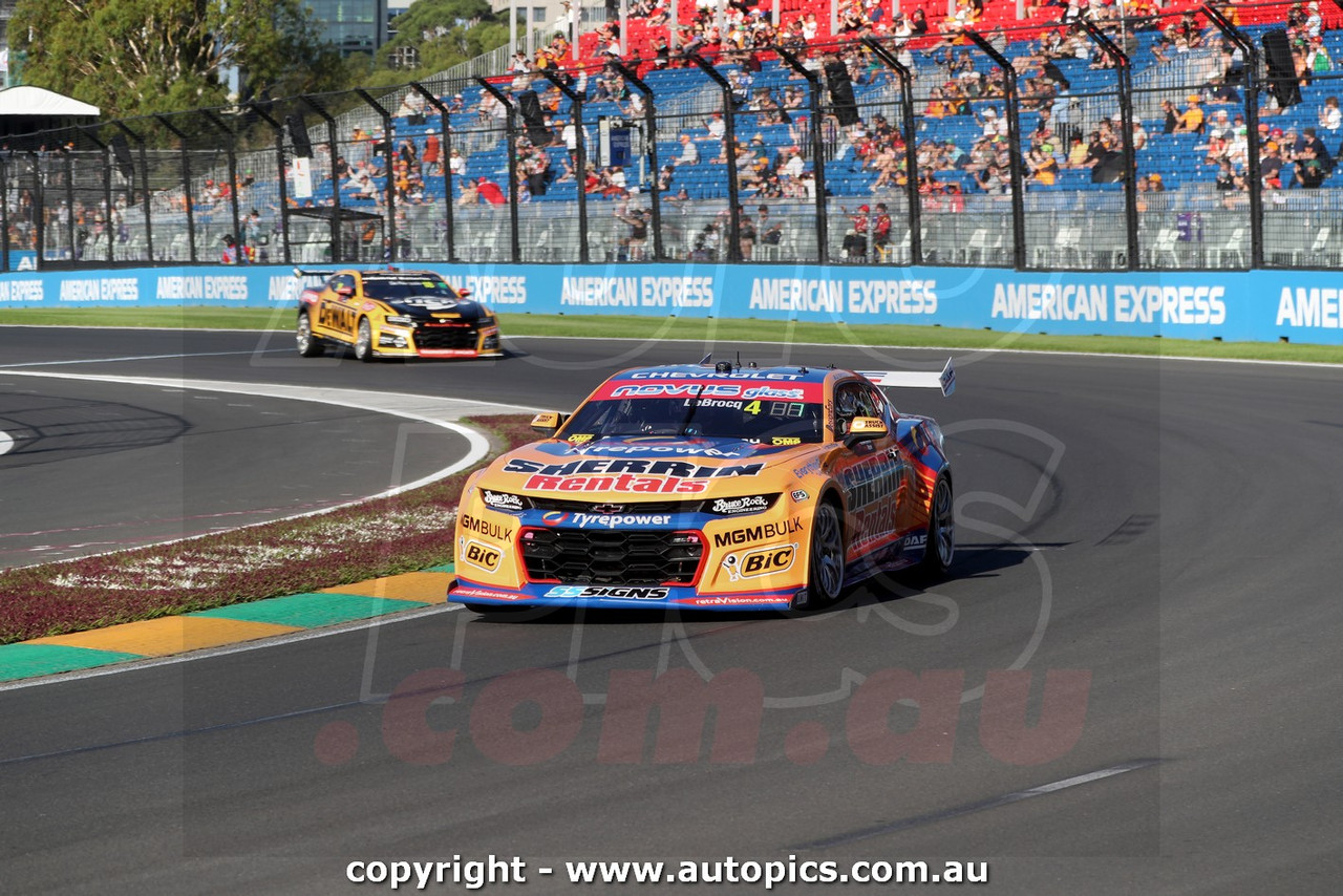 26AGP03JS7043 - Jack Le Brocq, Chev Camaro ZL1, Formula 1 Qatar Airways Australian Grand Prix, Albert Park Grand Prix Circuit, 2026 - Photographer James Smith