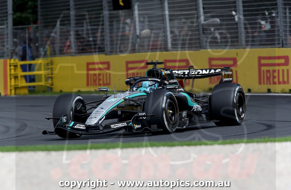 26AGP03JS3001 - George Russell, Mercedes AMG F1 W17, Formula 1, QATAR Airways Australian Grand Prix, Albert Park Grand Prix Circuit, 2026, Winner - Photographer James Smith