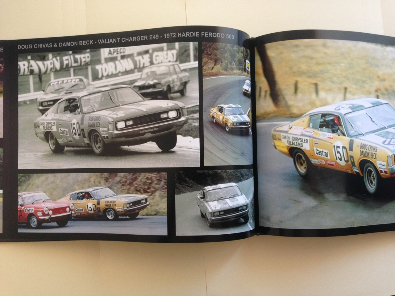 49050 - Valliant Pacers & Chargers - Bathurst 1000, 1969 to 1973 - Australian Pictorial History, Hard Cover Book!