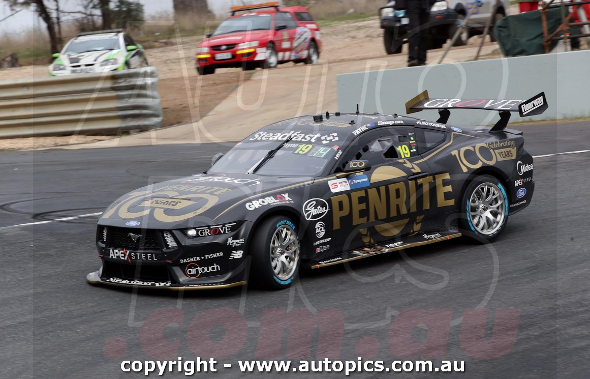 26SP05JS7017 - Matthew Payne, Ford Mustang GT, 2nd Outright! - Tyrepower Tasmania Super 440, Symmons Plains International Raceway, Repco Supercars Championship, Tasmania, 2026 - Photographer James Smith
