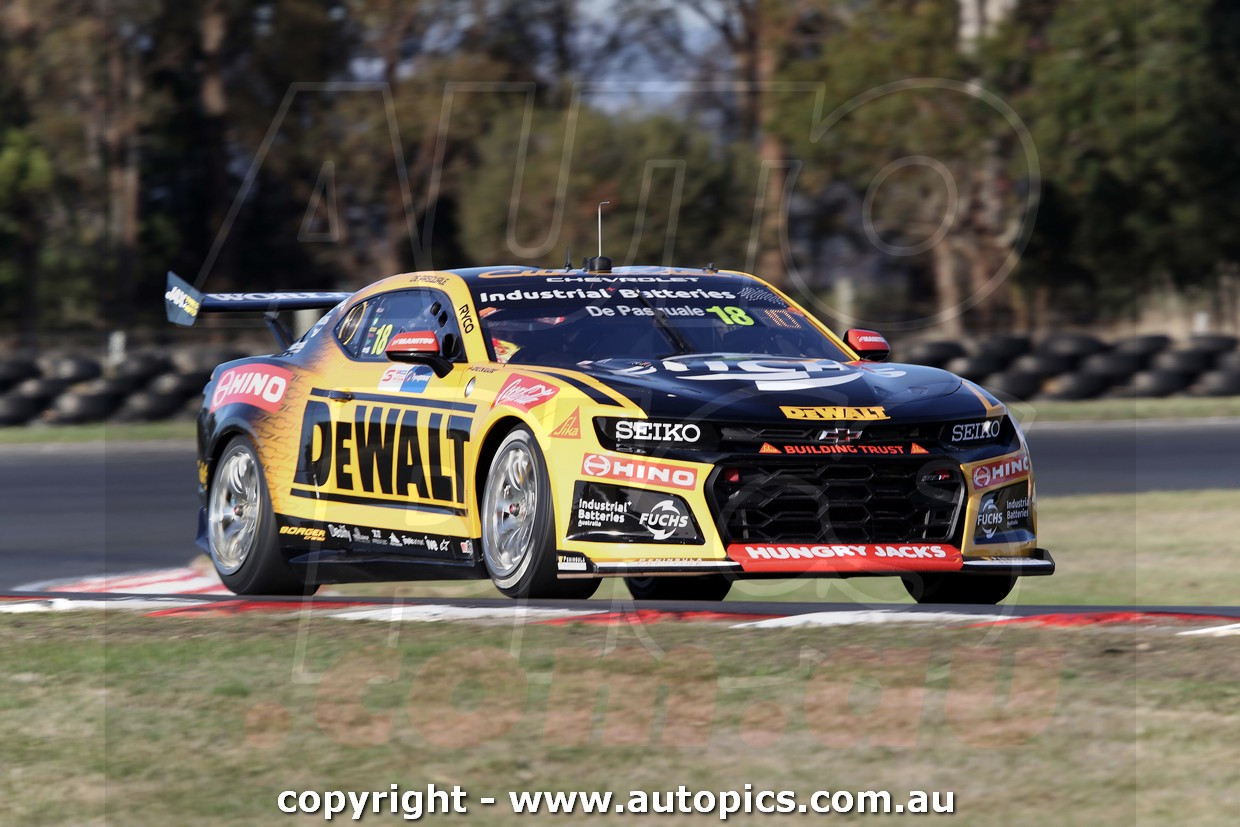 26SP05JS7030 - Anton De Pasquale, Chev Camaro ZL1, 4th Outright! - Tyrepower Tasmania Super 440, Symmons Plains International Raceway, Repco Supercars Championship, Tasmania, 2026 - Photographer James Smith