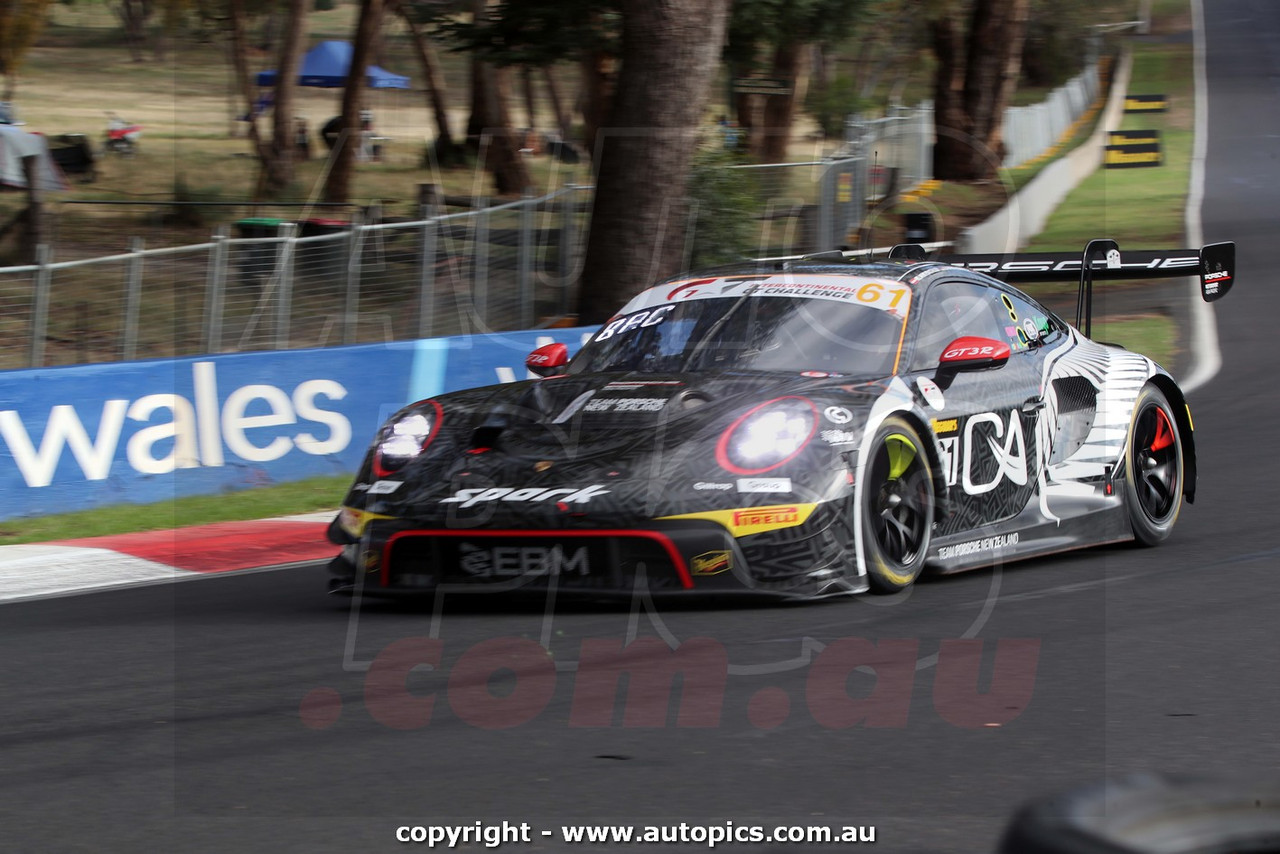 26BA02JS5062 - Ricardo Feller, Laurin Heinrich, & Klaus Bachler, Porsche 911 GT3R - Meguiar's Bathurst 12 Hour, Mount Panorama, Bathurst, New South Wales, 2026 - Photographer James Smith
