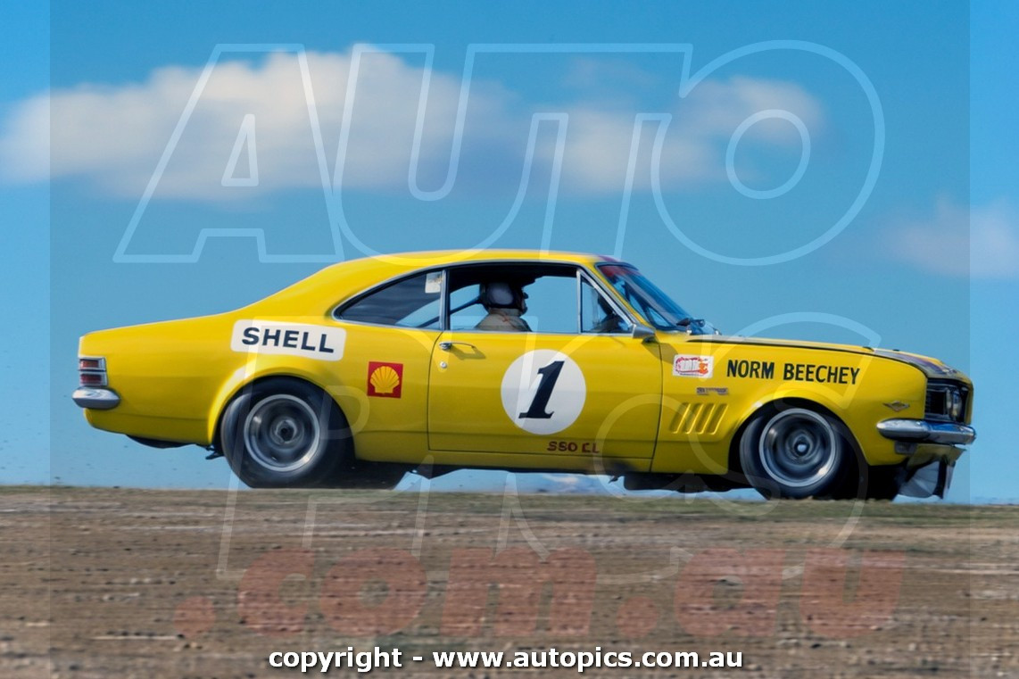 71OP09RT7050 - Norm Beechey, Holden Monaro GTS - Oran Park Raceway, Narellan, New South Wales, 1971 - Photographer Russell Thorncroft