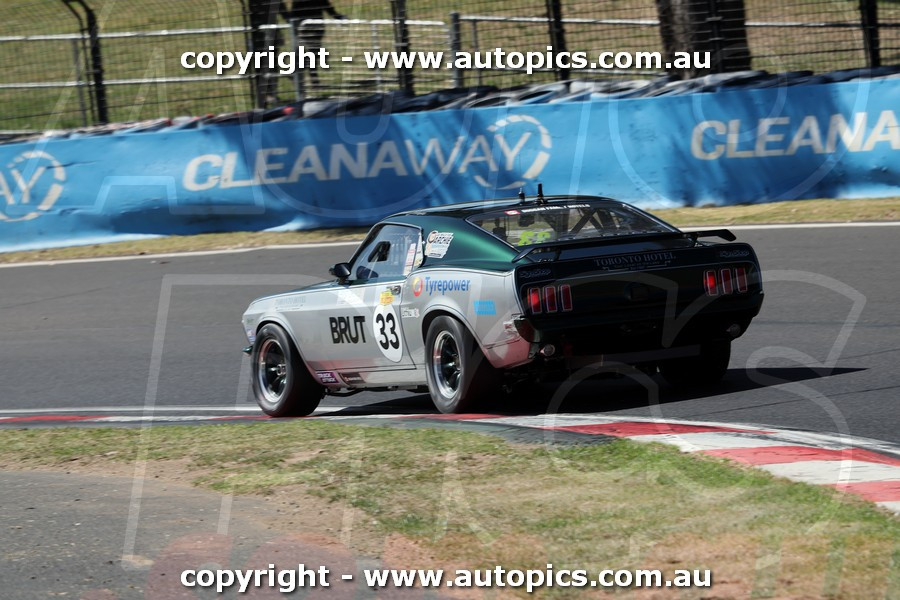 26BA10JS7506 - Steve Johnson , Ford Mustang Trans AM - Repco Bathurst 1000, Touring Car Masters, Mount Panorama, Bathurst, New South Wales, 2026 - Photographer James Smith